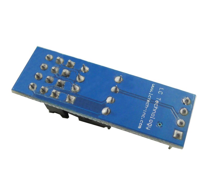 Ferwooh 3PCS EEPROM Memory Module AT24C256 Chip I2C Serial Interface Data Storage Memory Module Onboard 8P Chip Holder with Onboard LED Indicator - Image 5